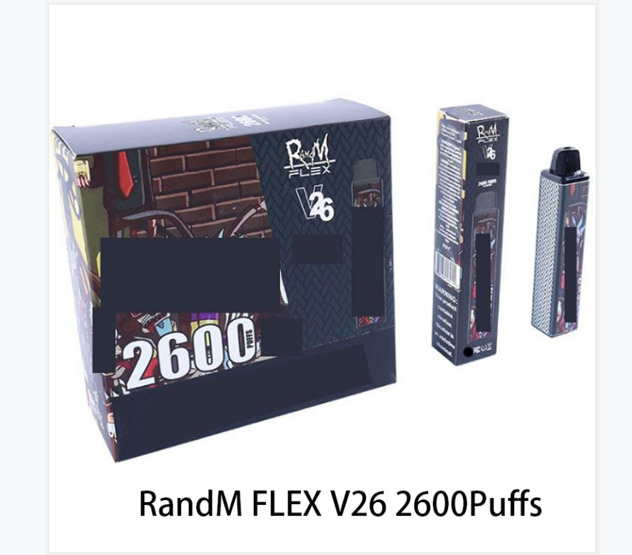 Original QST Randm Flex Disposable Device Kit 2600 Puffs 1000mAh Battery Prefilled 8.5ml Pod Vape Stick VAPOR Pen Bar Plus 100% Authentic ai
Original QST Randm Flex Disposable Device Kit 2600 Puffs 1000mAh Battery Prefilled 8.5ml Pod Vape Stick VAPOR Pen Bar Plus 100% Authentic ai