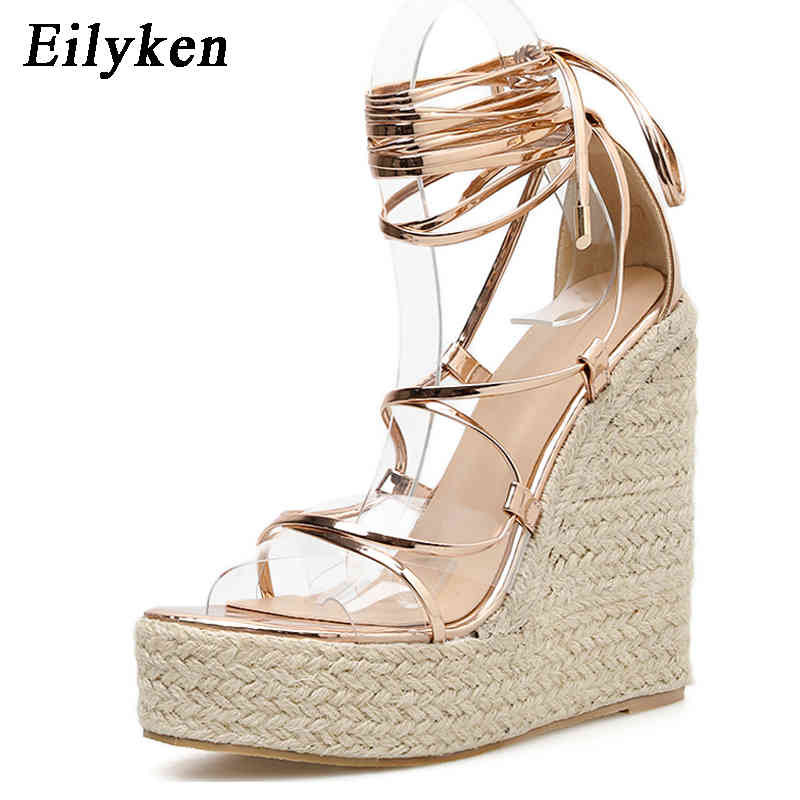 Eilyken Fashion Summer Wedges Women Sandals Open Toe Ankle Strap Ladies Platform Wedges Sandals High heels Shoes size 35-42 K78, Black
Eilyken Fashion Summer Wedges Women Sandals Open Toe Ankle Strap Ladies Platform Wedges Sandals High heels Shoes size 35-42 K78, Black