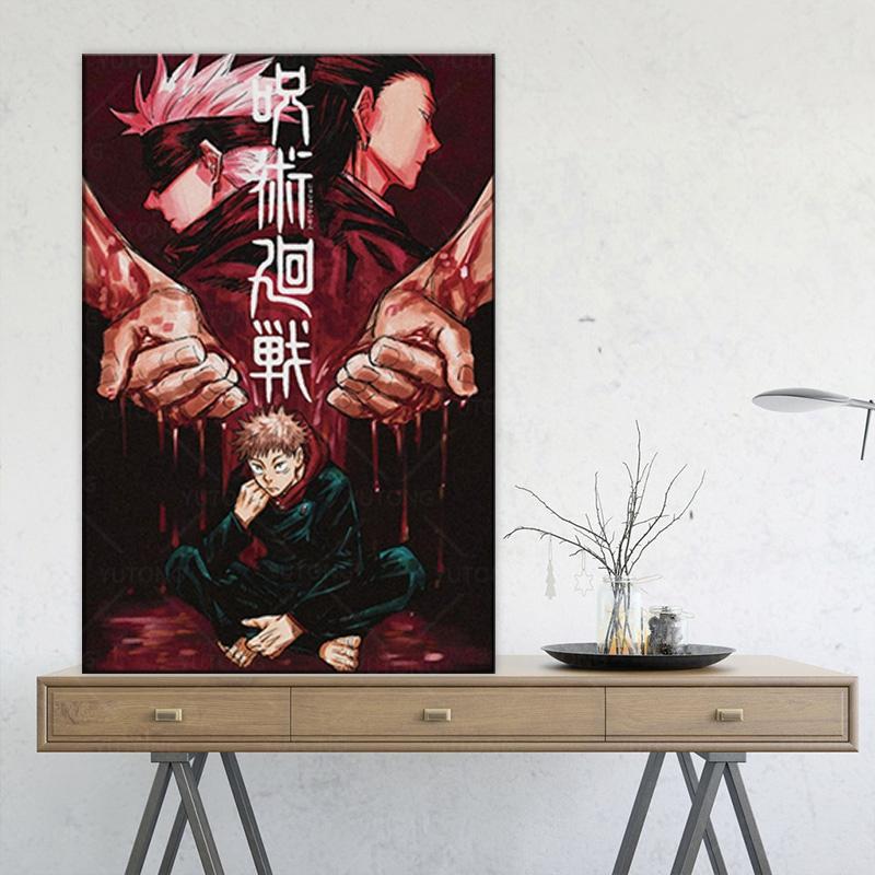 Paintings Anime Jiu-Jitsu Kaisen Canvas Painting Decorative Wall Art Picture Bedroom Study Home Living Room Print Poster
Paintings Anime Jiu-Jitsu Kaisen Canvas Painting Decorative Wall Art Picture Bedroom Study Home Living Room Print Poster