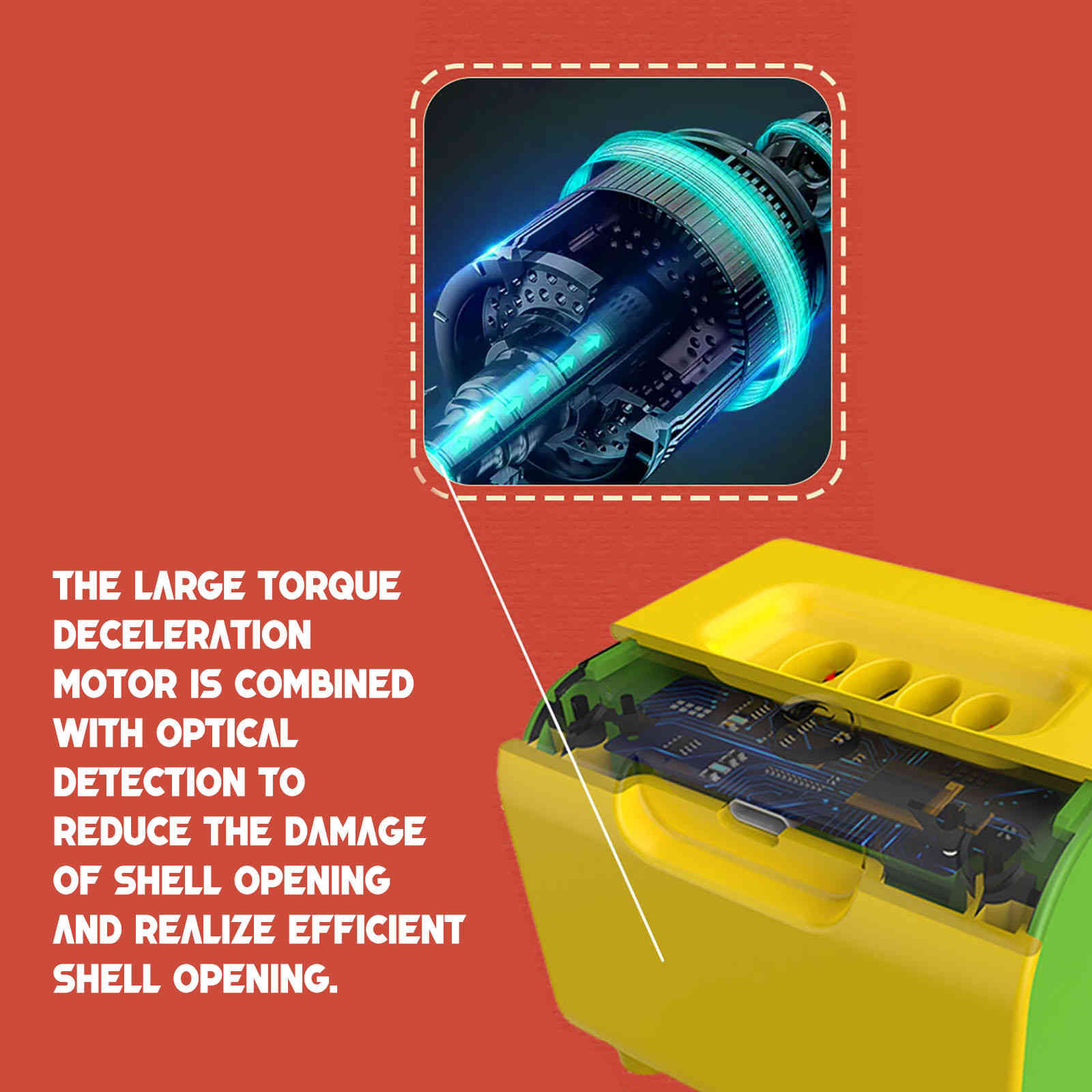 Electrical melon seed machine of the household automatic child melon seed peeling machine auxiliary electric melon seed lazyarticle