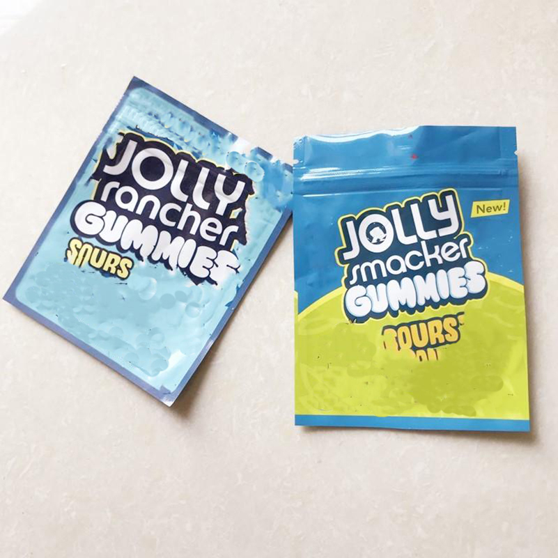 Medicated jolly rancher smacker gummies bags sour 3.5g mylar bag dry herb flower edibles packaging
Medicated jolly rancher smacker gummies bags sour 3.5g mylar bag dry herb flower edibles packaging