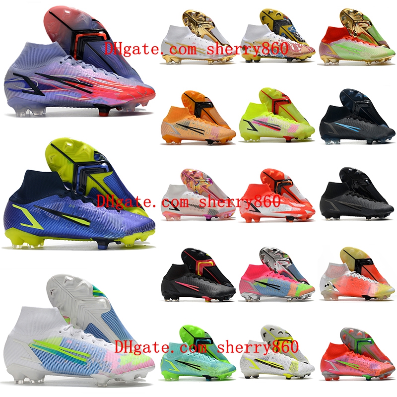 2021 Mercurial Superfly 8 Elite KM FG Soccer Shoes high Ankle Cleats Football Boots Neymar Cristiano Ronaldo CR7, As picture 12
2021 Mercurial Superfly 8 Elite KM FG Soccer Shoes high Ankle Cleats Football Boots Neymar Cristiano Ronaldo CR7, As picture 12
