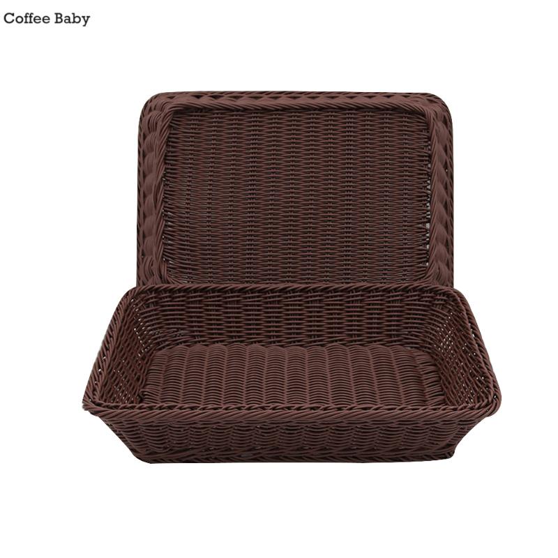 Storage Baskets Kitchen Hand-Woven Basket Rattan Tray Breakfast Fruit Food Display Box Wicker Bread Home Decoration
Storage Baskets Kitchen Hand-Woven Basket Rattan Tray Breakfast Fruit Food Display Box Wicker Bread Home Decoration