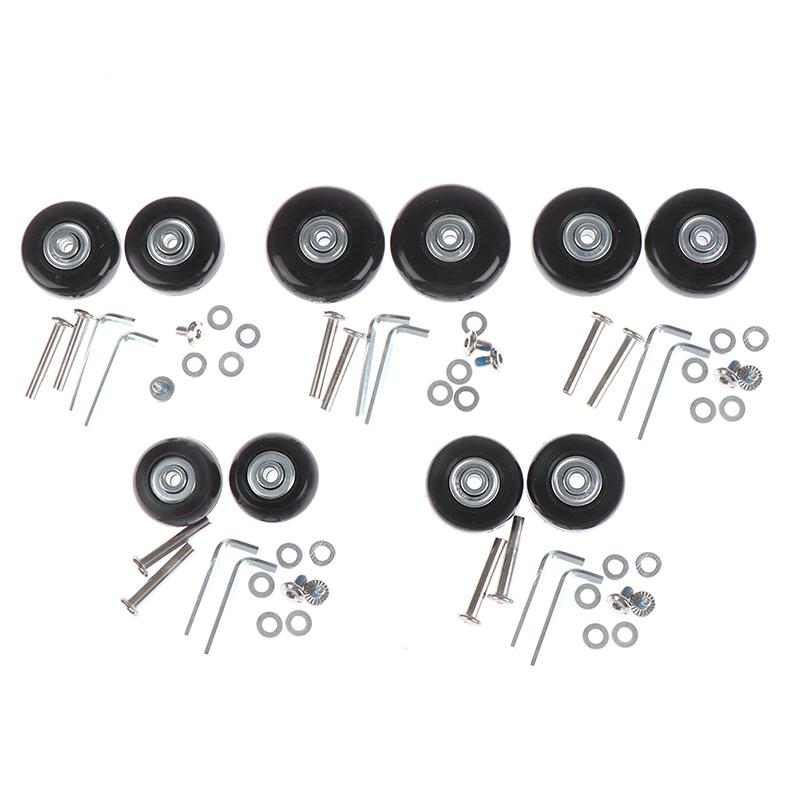 Bag Parts & Accessories Luggage Wheel Suitcase Replacement Wheels Axles Repair Rubber Travel Black With Screw 5 Sizes 1 Set
Bag Parts & Accessories Luggage Wheel Suitcase Replacement Wheels Axles Repair Rubber Travel Black With Screw 5 Sizes 1 Set