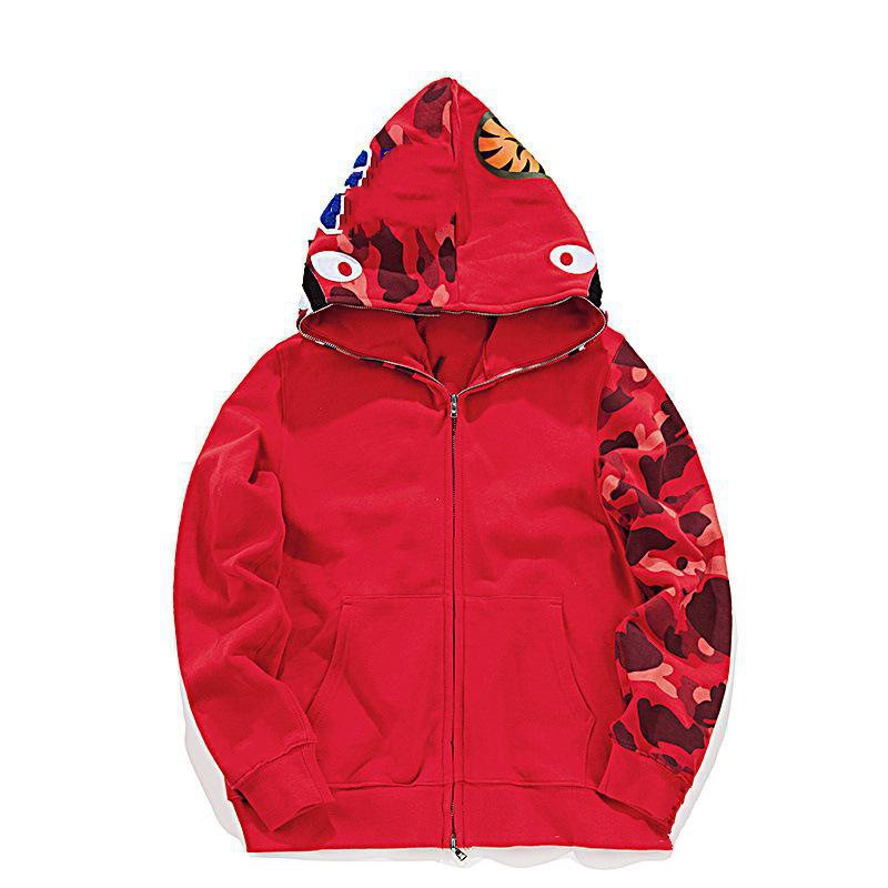 25cc trendFashion hoodie men' designer fish head camouflage full zipper jacket windbreaker hip-hopS-3XL, 16
25cc trendFashion hoodie men' designer fish head camouflage full zipper jacket windbreaker hip-hopS-3XL, 16