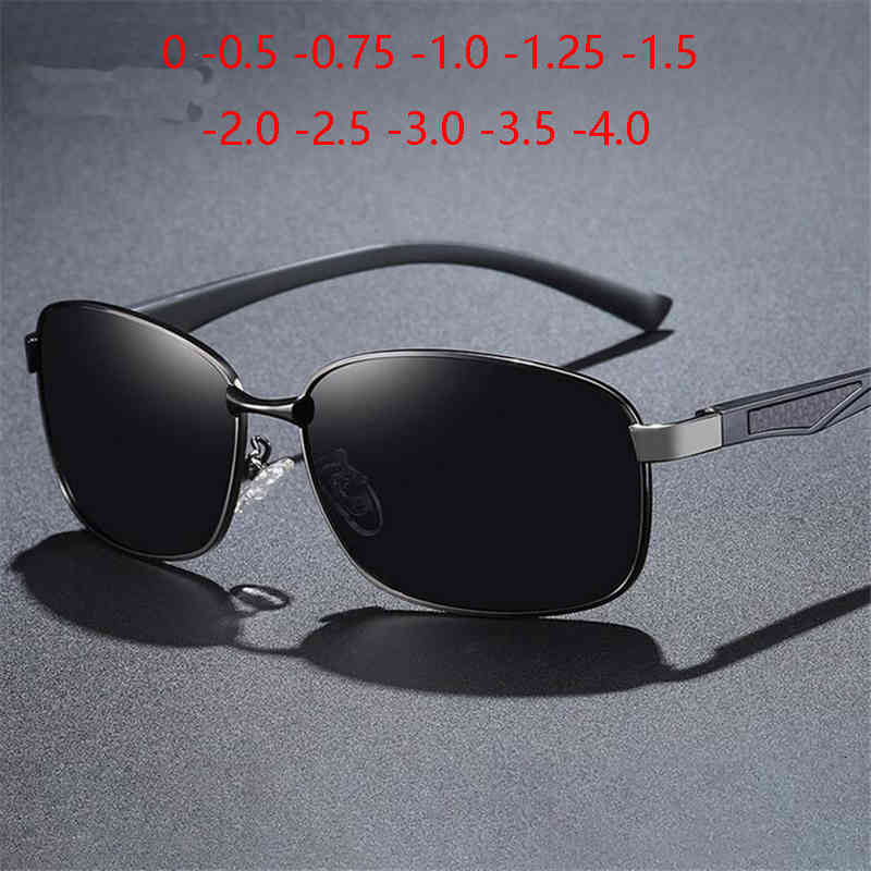 Sunglasses 0 -0.5 -0.75 -1.0 To -4.0 Gray/Blue/Silver Lens Prescription Men Polarized Myopia Square Pilot Sun Glasses Male, White;black
Sunglasses 0 -0.5 -0.75 -1.0 To -4.0 Gray/Blue/Silver Lens Prescription Men Polarized Myopia Square Pilot Sun Glasses Male, White;black