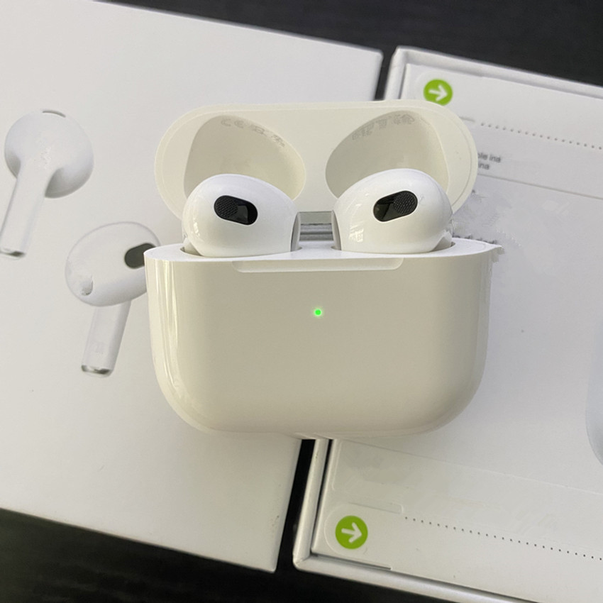 Newest 3rd generation Airpods 3 pro earphones magsafe Wireless Charging Bluetooth Headphones Gen 4 3 AP3 AP4 Earbuds Valid serial number, White
Newest 3rd generation Airpods 3 pro earphones magsafe Wireless Charging Bluetooth Headphones Gen 4 3 AP3 AP4 Earbuds Valid serial number, White