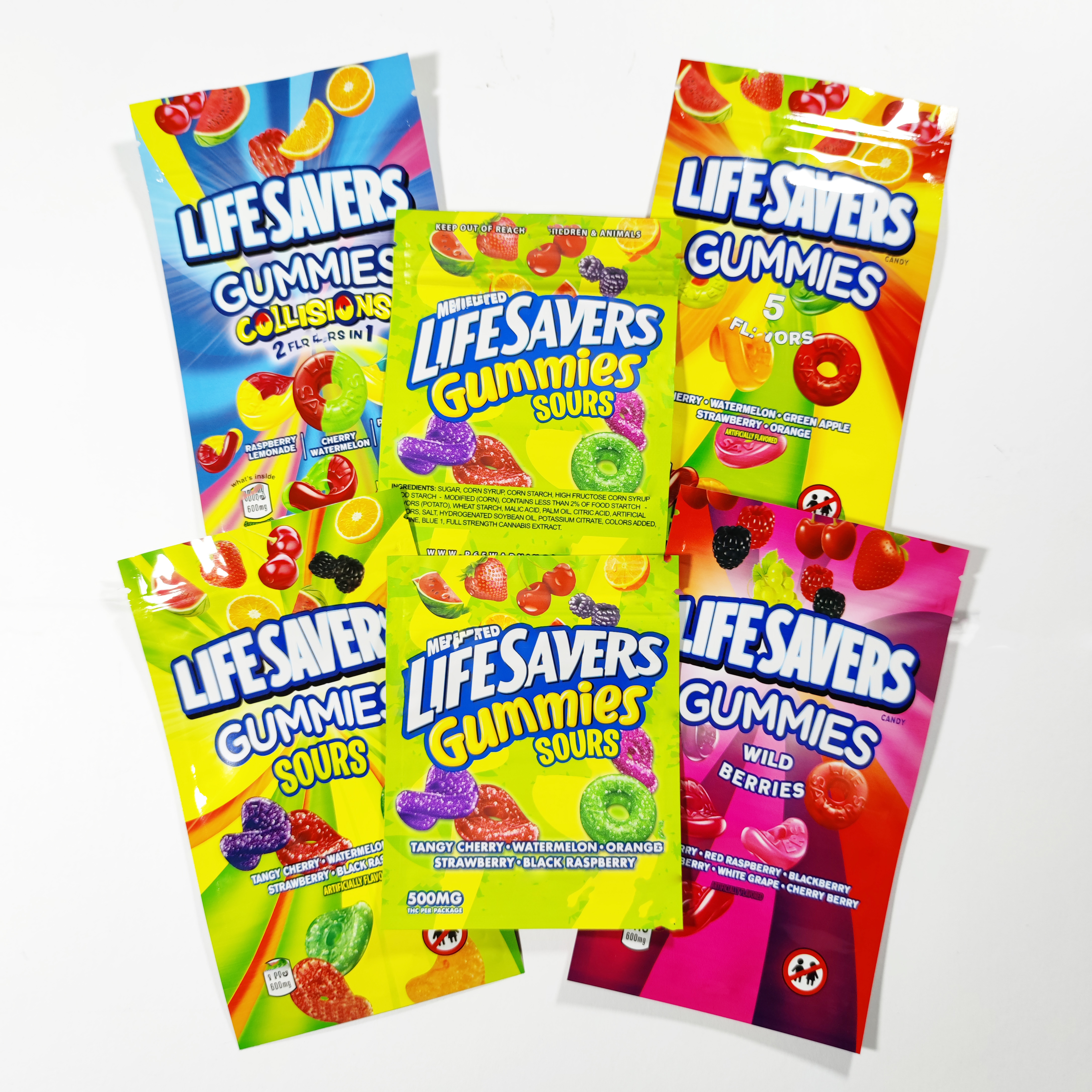 sours sour gummies LIFESAVERS medicated plastic packaging bag 420 edible package 500mg gummy candy edibles smell proof
sours sour gummies LIFESAVERS medicated plastic packaging bag 420 edible package 500mg gummy candy edibles smell proof