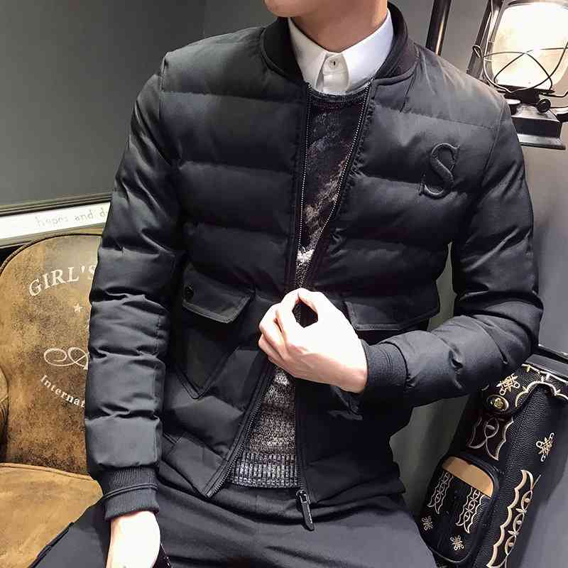 Men's Down & Parkas Men Parka Winter Jacket Fashion Baseball Collar Padded Coat Warm Windbreaker Cotton Overcoat t4n5# UQDJ, 1# shoe box
Men's Down & Parkas Men Parka Winter Jacket Fashion Baseball Collar Padded Coat Warm Windbreaker Cotton Overcoat t4n5# UQDJ, 1# shoe box