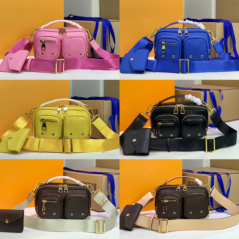High Quality Women Utility Crossbody Bags Designers Lady Shoulder Bag 100% Real Leather MIni Zipped Camera Purse with Box M59244
High Quality Women Utility Crossbody Bags Designers Lady Shoulder Bag 100% Real Leather MIni Zipped Camera Purse with Box M59244