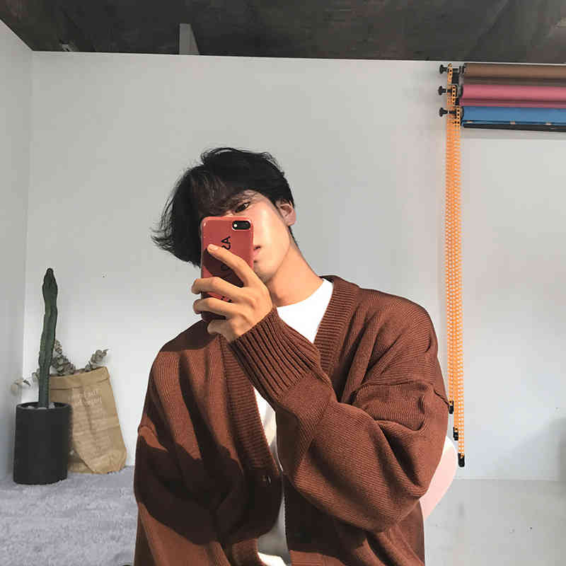 men's sweaters iefb/male fashion sweater knitted, turtleneck v, loose, single-breasted style, solid color, jacket, 9y3266 spring/autumn, White;black
men's sweaters iefb/male fashion sweater knitted, turtleneck v, loose, single-breasted style, solid color, jacket, 9y3266 spring/autumn, White;black