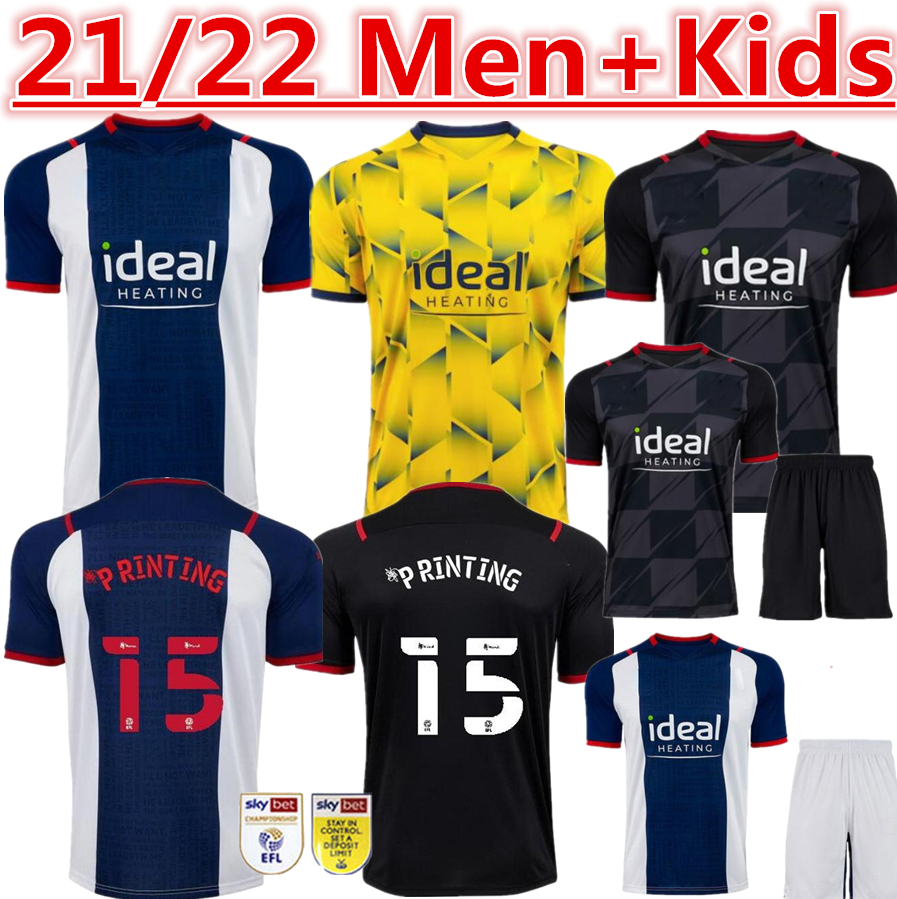 WEST 21 22 BROMWICH ALBION home soccer jersey 2021 2022 away football shirt kit camiseta de futbol BROM MEN + KIDS Robson-Kanu uniform SHIRTS, Black
WEST 21 22 BROMWICH ALBION home soccer jersey 2021 2022 away football shirt kit camiseta de futbol BROM MEN + KIDS Robson-Kanu uniform SHIRTS, Black