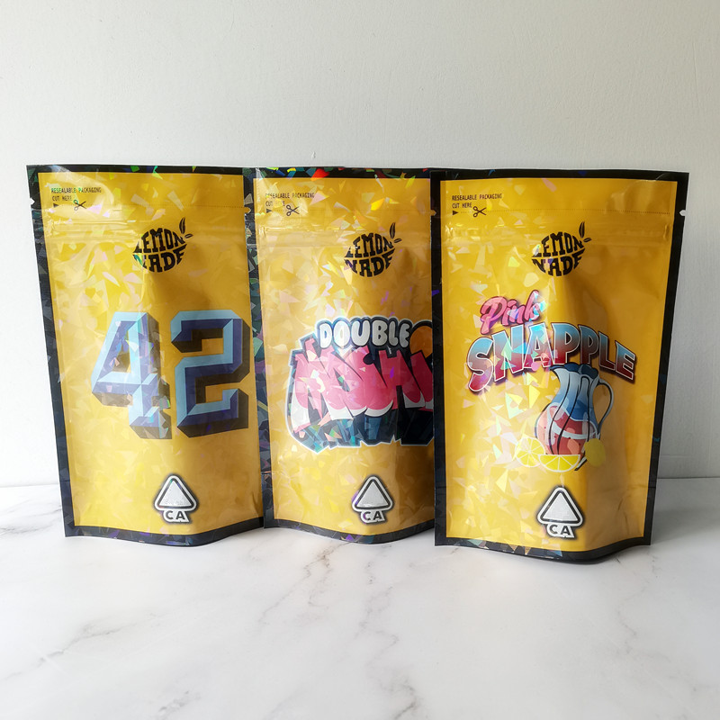 3.5g COOKIS California Bag Lemonade SF 8th Pink Snapple 42 Purple Sherb Double Mochi Zipper Mylar Stand Up Pouches Lemon nade Packaging
3.5g COOKIS California Bag Lemonade SF 8th Pink Snapple 42 Purple Sherb Double Mochi Zipper Mylar Stand Up Pouches Lemon nade Packaging