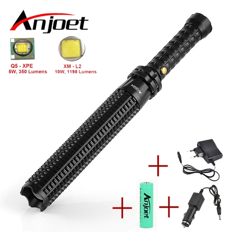 Anjoet Sets lanterna powerful telescoping led xml L2 Q5 flashlight tactical torch baton flash light self defense 18650 OR AAA 210322
Anjoet Sets lanterna powerful telescoping led xml L2 Q5 flashlight tactical torch baton flash light self defense 18650 OR AAA 210322