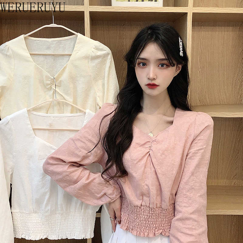 WERUERUYU Retro Women Autumn Shirts Solid Color Puff Sleeve Square Collar Slim Blouses Tops Fashion Ladies Bottoming Shirt 210608, Photo color
WERUERUYU Retro Women Autumn Shirts Solid Color Puff Sleeve Square Collar Slim Blouses Tops Fashion Ladies Bottoming Shirt 210608, Photo color
