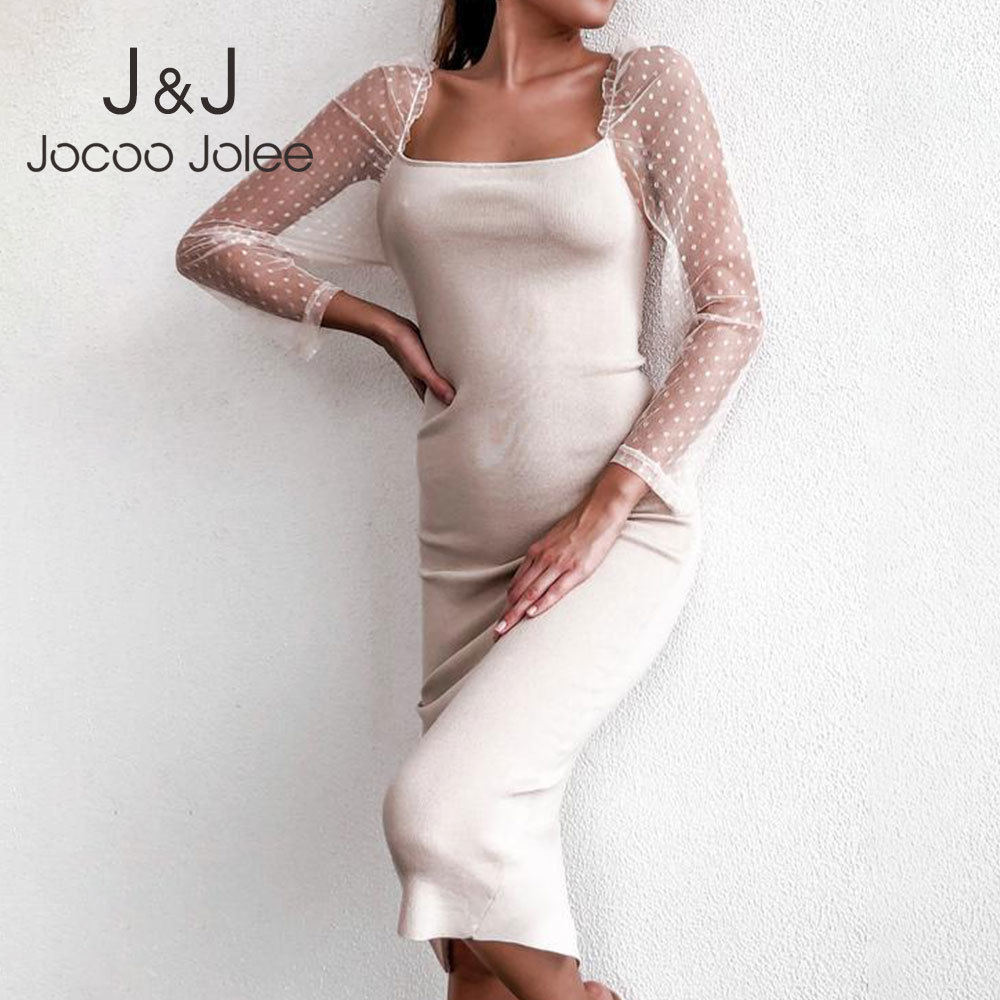 Sexy Lace Off Shoulder Slash Neck Bodycon Dress Solid Cotton Maxi Dress Elegant Mesh Long Sleeve Patchwork Evening Party Dress 210518, As photo
Sexy Lace Off Shoulder Slash Neck Bodycon Dress Solid Cotton Maxi Dress Elegant Mesh Long Sleeve Patchwork Evening Party Dress 210518, As photo