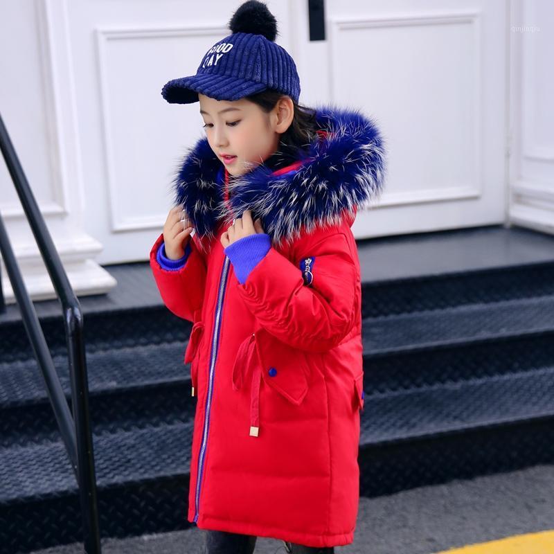Coat Winter Girl's Down Jackets Children Parkas Real Fur Girls Warm Kids Coats Teenager Thick Duck Outerwear -30degree, Blue;gray
Coat Winter Girl's Down Jackets Children Parkas Real Fur Girls Warm Kids Coats Teenager Thick Duck Outerwear -30degree, Blue;gray