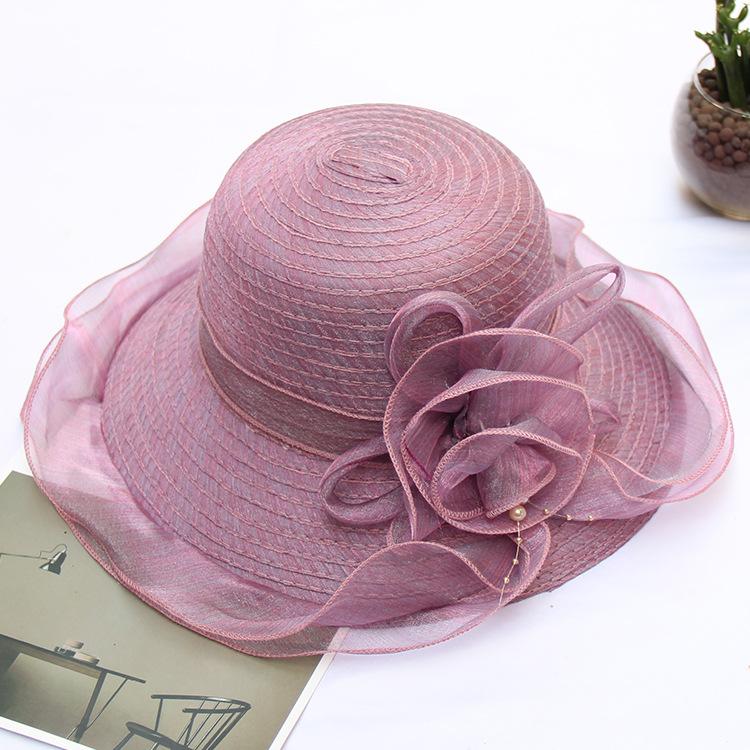 Stingy Brim Hats 2021 Spring And Summer Super Soft Small Basin Hat Temperament Flower Sunscreen Sunshade Foldable Sun, Blue;gray
Stingy Brim Hats 2021 Spring And Summer Super Soft Small Basin Hat Temperament Flower Sunscreen Sunshade Foldable Sun, Blue;gray