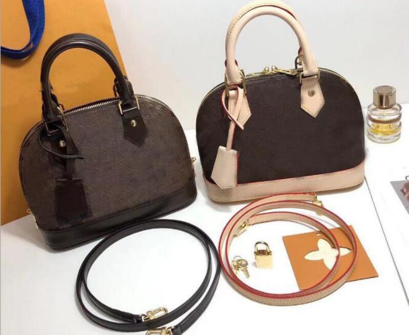 Classic Hot sold leather womens shoulder bag Designers designer totes handbag M53152 Fashion women's Alma BB handbags crossbody bags L0124#, Brown flower
Classic Hot sold leather womens shoulder bag Designers designer totes handbag M53152 Fashion women's Alma BB handbags crossbody bags L0124#, Brown flower