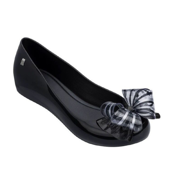 New Melissa Mel the same style Sweet Women Adulto Jelly Sandals Bow Summer Sandals Female Shoes Non-slip Women Sandals Y0423, Black
New Melissa Mel the same style Sweet Women Adulto Jelly Sandals Bow Summer Sandals Female Shoes Non-slip Women Sandals Y0423, Black