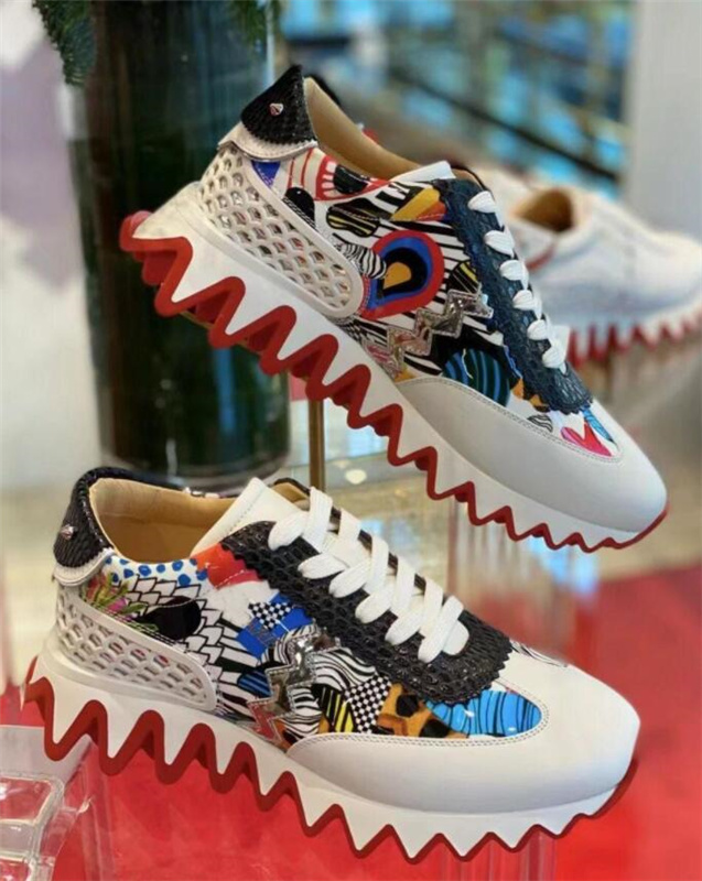 Perfect Designer Red Bottom LoubiShark Sneakers Flats For Men,Women Outdoor Sports Casual Walking Fashion Trainers EU35-47 With Box
Perfect Designer Red Bottom LoubiShark Sneakers Flats For Men,Women Outdoor Sports Casual Walking Fashion Trainers EU35-47 With Box