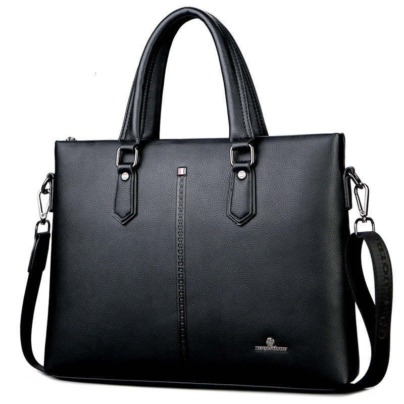Briefcase 2021 Spring Fashion Business Bag Kuqi Kangaroo Men's Single Shoulder …