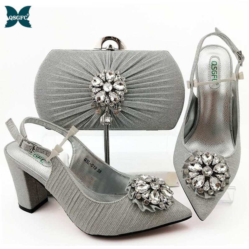 Arrival Italian Design Nigerian Fashion Crystal Style Party Elegant Ladies Shoes And Bag Set In SIlver Coor For Dress, Black
Arrival Italian Design Nigerian Fashion Crystal Style Party Elegant Ladies Shoes And Bag Set In SIlver Coor For Dress, Black