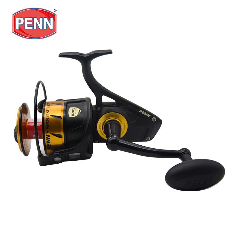 Baitcasting Reels 100% Original PENN Spinfisher VI SSVI 2500-10500 Metal Body Spinning Fishing Reel 5+1BB IPX5 Sealed Design Big Sea Saltwat
Baitcasting Reels 100% Original PENN Spinfisher VI SSVI 2500-10500 Metal Body Spinning Fishing Reel 5+1BB IPX5 Sealed Design Big Sea Saltwat