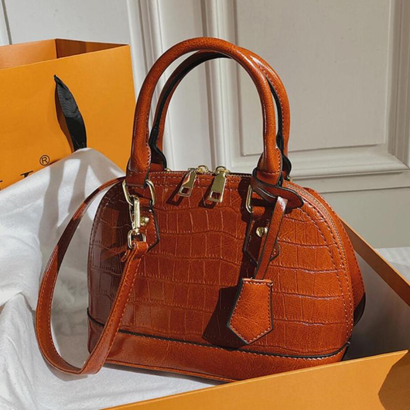 Evening Bags Crocodile Pattern Shell Bag Small Tote 2021 PU Leather Women's Designer Handbag Shoulder Messenger
Evening Bags Crocodile Pattern Shell Bag Small Tote 2021 PU Leather Women's Designer Handbag Shoulder Messenger