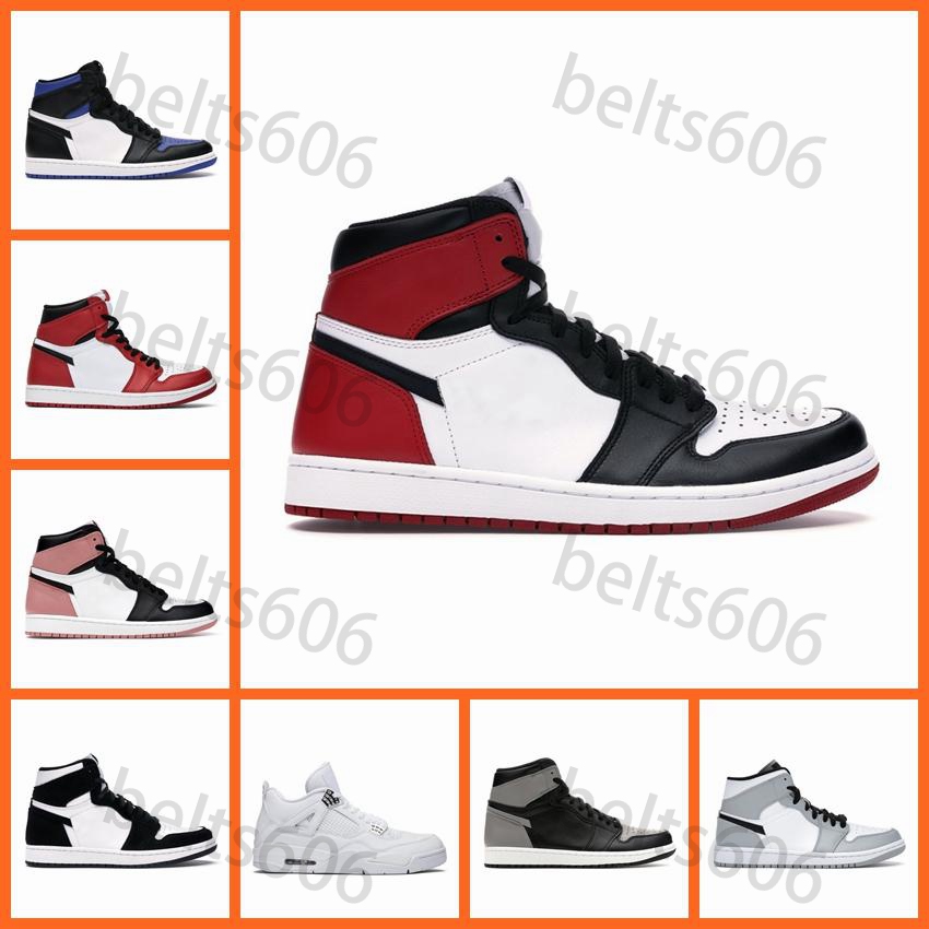 Basketball Shoes Mens women jumpman 1s high OG 1 Obsidian Black white Mid Light Smoke Grey 4s Black Cat 4 men sports sneakers, Option
Basketball Shoes Mens women jumpman 1s high OG 1 Obsidian Black white Mid Light Smoke Grey 4s Black Cat 4 men sports sneakers, Option