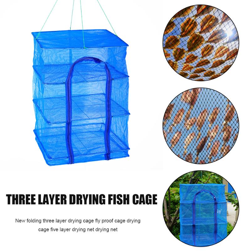 Foldable 3 Layers Drying Net Hanging Vegetable Fish Dishes Mesh Dryer Rack Dry Fishing Accessories
Foldable 3 Layers Drying Net Hanging Vegetable Fish Dishes Mesh Dryer Rack Dry Fishing Accessories