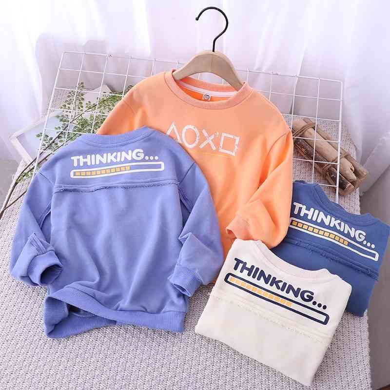 2021 autumn new children's fashion front and back printed sweater boys' trend round neck loose casual Pullover
2021 autumn new children's fashion front and back printed sweater boys' trend round neck loose casual Pullover
