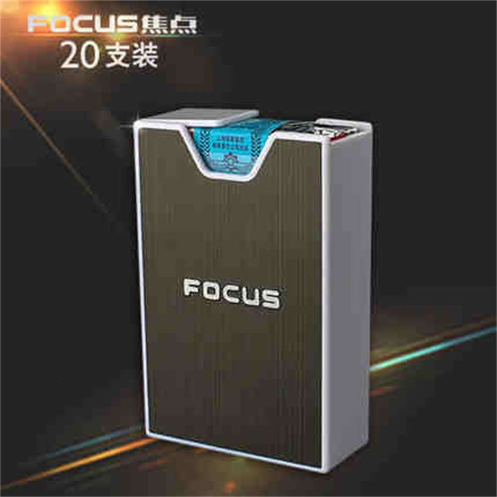 Cigarette case Focus 20 pieces fashionable aluminum plastic cigarette case can put the whole package of pressure and perspiration
Cigarette case Focus 20 pieces fashionable aluminum plastic cigarette case can put the whole package of pressure and perspiration