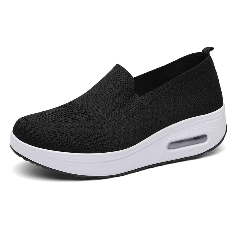 Air cushion sneaker women slip-on flats vacation shoes for fitness large size woman footwears spring summer, Black
Air cushion sneaker women slip-on flats vacation shoes for fitness large size woman footwears spring summer, Black