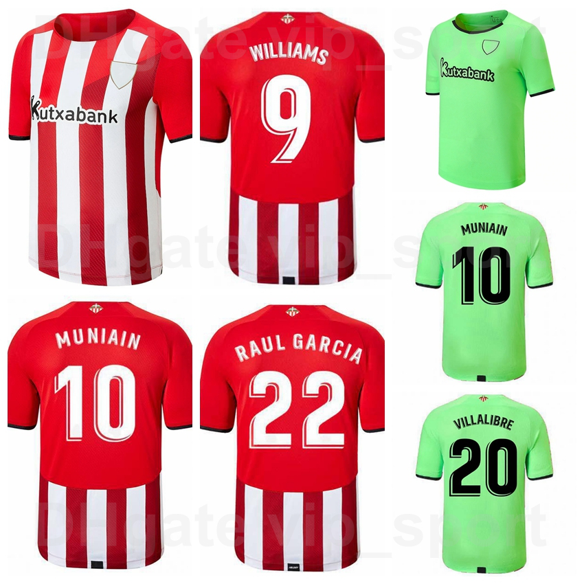 2021 2022 Athletic Bilbao Soccer 9 Inaki Williams Jerseys 10 Iker Muniain 8 Oihan Sancet 11 Jon Morcillo 21 Ander Capa 22 GARCIA 7 Alex Berenguer Football Shirt Kits, Red
2021 2022 Athletic Bilbao Soccer 9 Inaki Williams Jerseys 10 Iker Muniain 8 Oihan Sancet 11 Jon Morcillo 21 Ander Capa 22 GARCIA 7 Alex Berenguer Football Shirt Kits, Red