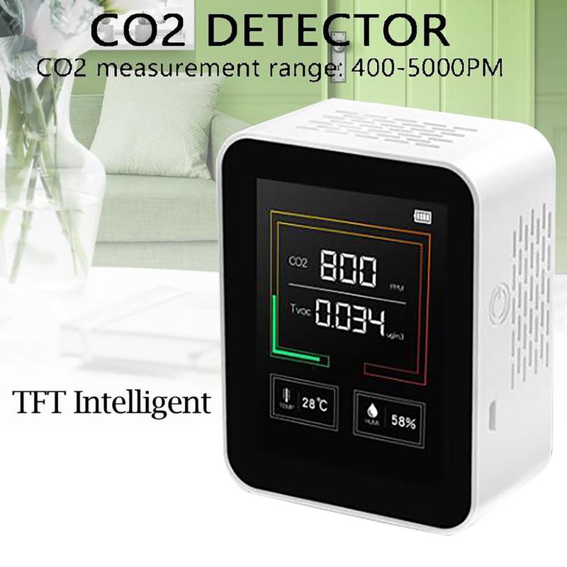 Party Favor Carbon Dioxide Detector Gas Concentration Content Color Screen Intelligence Geophone Water Leak Co2 Analyzers
Party Favor Carbon Dioxide Detector Gas Concentration Content Color Screen Intelligence Geophone Water Leak Co2 Analyzers