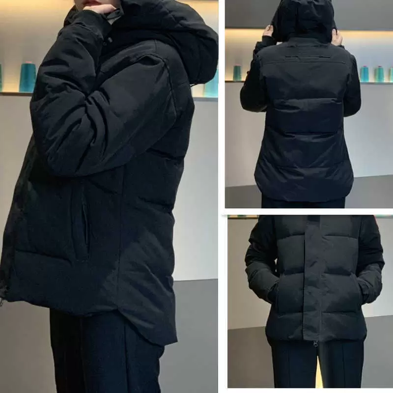 men's parke winter jacket down jacket winter hoodie tick coat upscale fashion casual warm waterproof man down coat, Black
men's parke winter jacket down jacket winter hoodie tick coat upscale fashion casual warm waterproof man down coat, Black