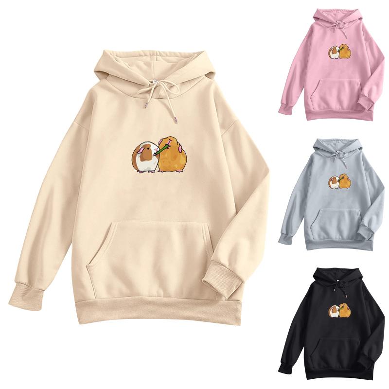 Women's Hoodies & Sweatshirts Autumn Winter Fashion Casual Fun Print Round Neck With Pocket Loose Sports Top Pullover Harajuku, Black
Women's Hoodies & Sweatshirts Autumn Winter Fashion Casual Fun Print Round Neck With Pocket Loose Sports Top Pullover Harajuku, Black