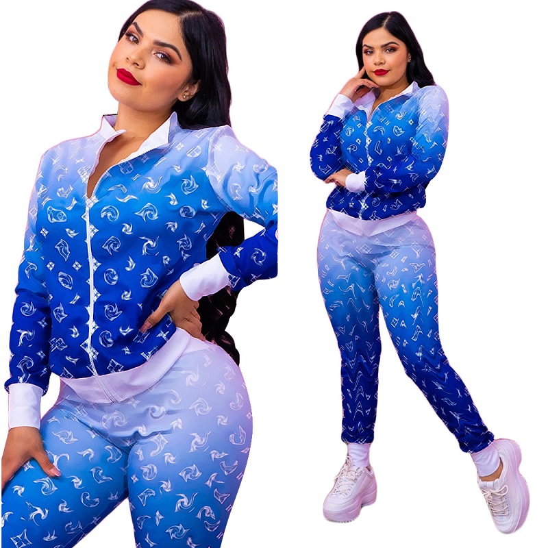 Free Ship 2021 Women Fashion Print Slim Zipper Jacket and Pants Two Piece Set Ladies Casual Tracksuits Sporty Outfits XXL, White
Free Ship 2021 Women Fashion Print Slim Zipper Jacket and Pants Two Piece Set Ladies Casual Tracksuits Sporty Outfits XXL, White