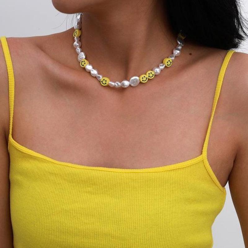 Pendant Necklaces 2021 Korean Retro Trendy Fun Natural Irregular Pearl Necklace For Women Girl Party Summer Vacation Jewelry Gift
Pendant Necklaces 2021 Korean Retro Trendy Fun Natural Irregular Pearl Necklace For Women Girl Party Summer Vacation Jewelry Gift