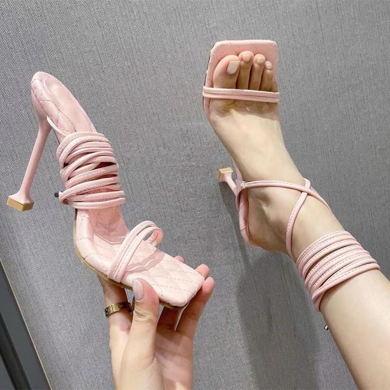 Sandals 2021 Summer Lace Up Open Square Toe Shoes Pure Color Hoof High Heel Outdoor Dress Cross Strap, Black
Sandals 2021 Summer Lace Up Open Square Toe Shoes Pure Color Hoof High Heel Outdoor Dress Cross Strap, Black