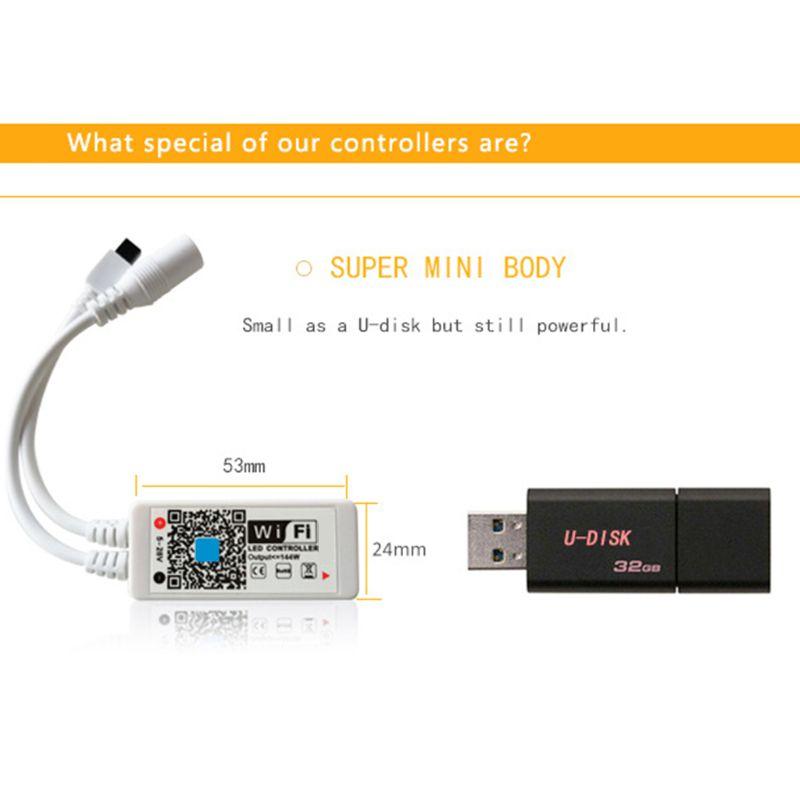 Smart LED RGB RGBW Light Bar Music Timer Wifi Infrared 24-key Controller Dimming Drop Controllers
Smart LED RGB RGBW Light Bar Music Timer Wifi Infrared 24-key Controller Dimming Drop Controllers