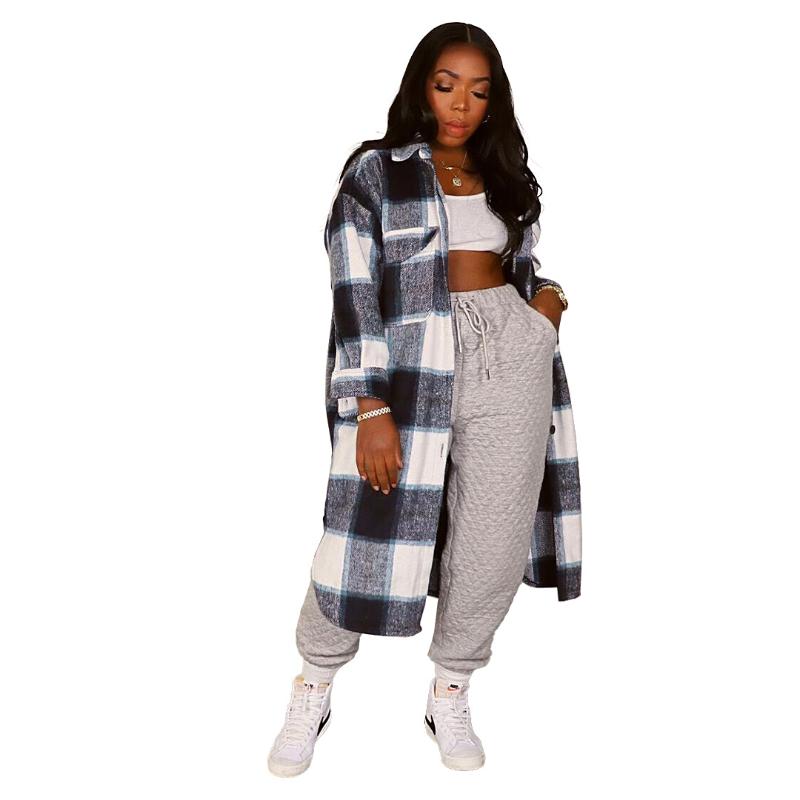 Women' Wool & Blends Casual Women Fashion Winter Jackets Outwear Plaid 2021 Cardigan Female Long Sleeve Loose Overshirt Windbreaker Pocket, Black
Women' Wool & Blends Casual Women Fashion Winter Jackets Outwear Plaid 2021 Cardigan Female Long Sleeve Loose Overshirt Windbreaker Pocket, Black