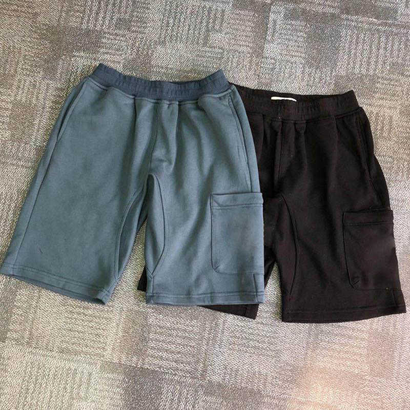 Men shorts Pants Solid Joggers black blue beach single zipper Pocket Short Cotton casual Trousers with badge, White;black
Men shorts Pants Solid Joggers black blue beach single zipper Pocket Short Cotton casual Trousers with badge, White;black
