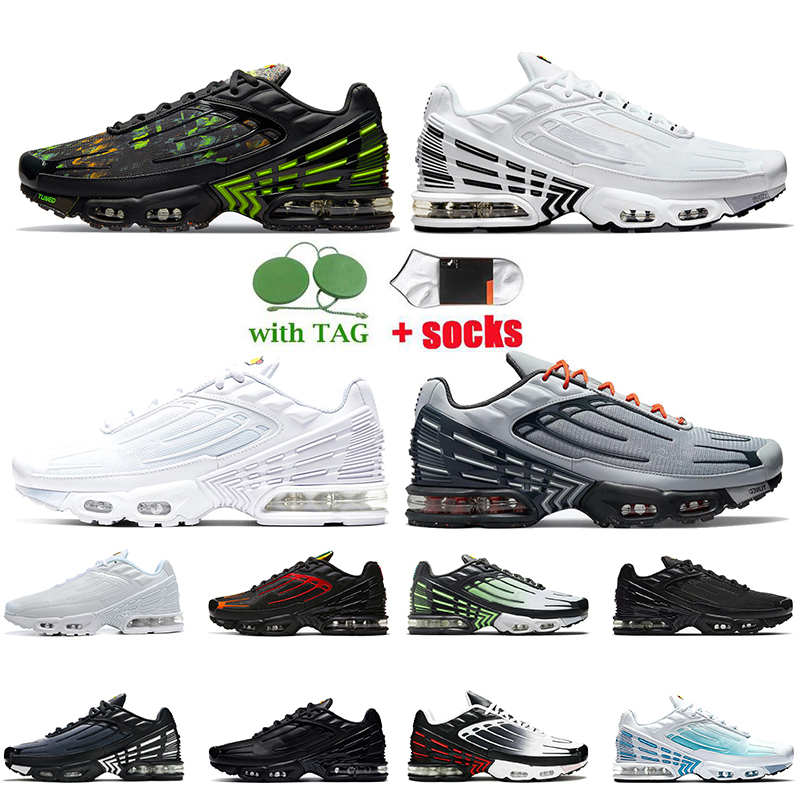 2021 Men Womens Tn Plus 3 Running Shoes Tuned Mens Sneakers Mesh Triple White Black Navy Blue Orange Red Iridescent Multi Crater Sports Trainers, A16 black 39-45
2021 Men Womens Tn Plus 3 Running Shoes Tuned Mens Sneakers Mesh Triple White Black Navy Blue Orange Red Iridescent Multi Crater Sports Trainers, A16 black 39-45