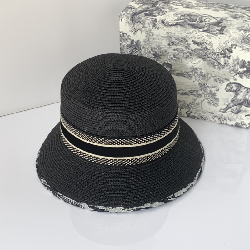Summer Straw Bucket Hats For Women Designer Wide Brim Hat Womens Casquette Beach Strawhat Fitted Fedora Bonnet Ladies Beanies Bucket Hat, Black
Summer Straw Bucket Hats For Women Designer Wide Brim Hat Womens Casquette Beach Strawhat Fitted Fedora Bonnet Ladies Beanies Bucket Hat, Black