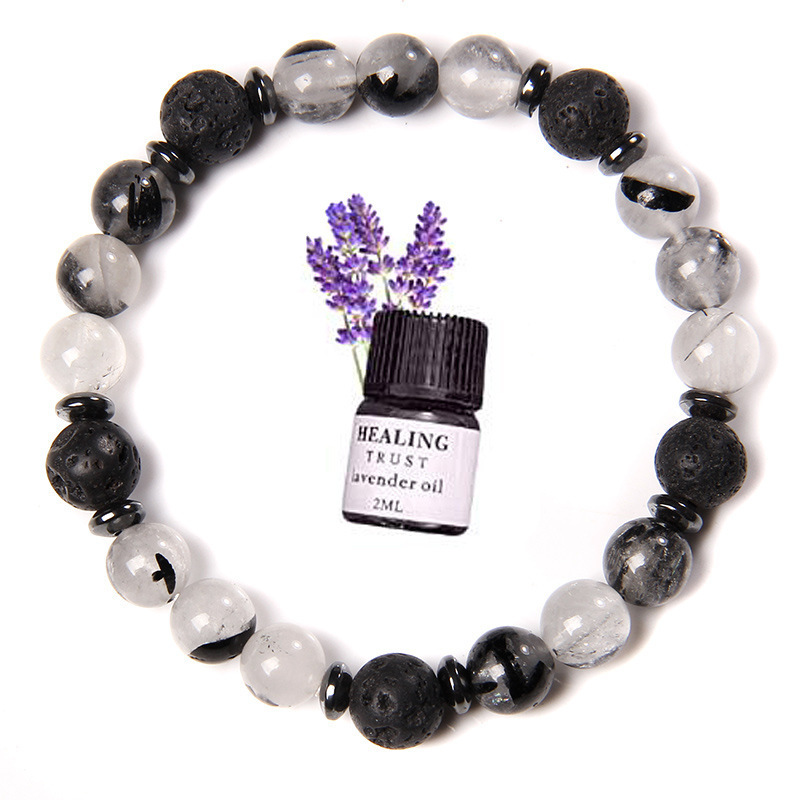 Natural Gem Crystal Stone Elastic Beaded Bracelet Essential Oil Aromatherapy Bracelet
Natural Gem Crystal Stone Elastic Beaded Bracelet Essential Oil Aromatherapy Bracelet