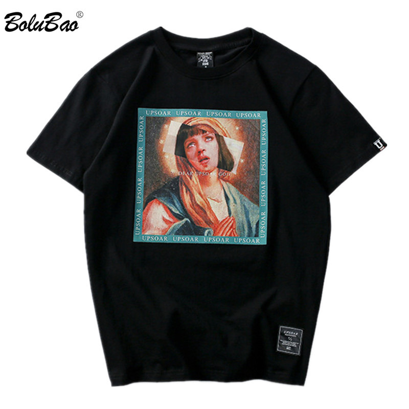 BOLUBAO Fashion Brand Men's T-Shirt Summer Character Print Men T Shirts Street Style Men Casual Tee Shirts Top 210518, Black
BOLUBAO Fashion Brand Men's T-Shirt Summer Character Print Men T Shirts Street Style Men Casual Tee Shirts Top 210518, Black