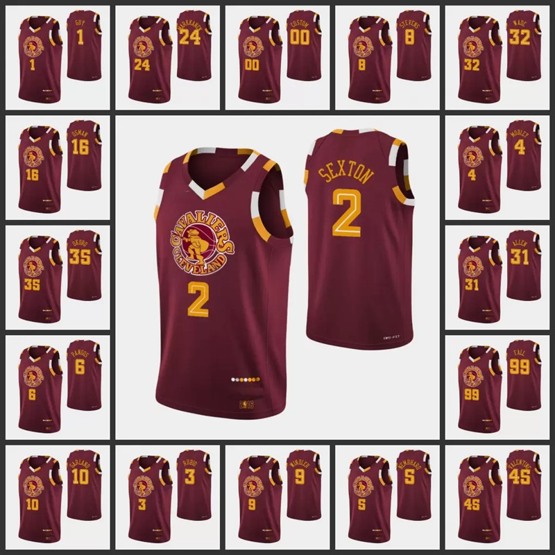 CLE 75th Anniversary Basketball Jersey Cleveland's Cavaliers's Men Collin Sexton Jarrett Allen Evan Mobley Isaac Okoro Darius Garland Lauri Markkanen Love Jerseys, Colour 2
CLE 75th Anniversary Basketball Jersey Cleveland's Cavaliers's Men Collin Sexton Jarrett Allen Evan Mobley Isaac Okoro Darius Garland Lauri Markkanen Love Jerseys, Colour 2