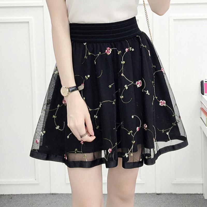 Women Tutu Mini Skirt Petticoat Underskirt Swing Princess High-waisted Hippy Flower Embroidery Cute Summer Gothic Y2k Clothes Skirts, Black
Women Tutu Mini Skirt Petticoat Underskirt Swing Princess High-waisted Hippy Flower Embroidery Cute Summer Gothic Y2k Clothes Skirts, Black